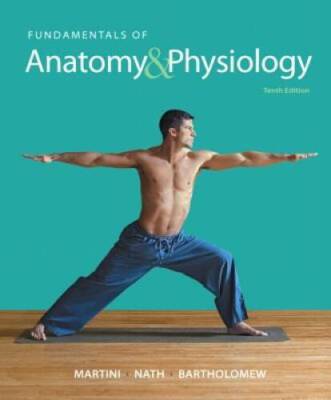 Fundamentals of Anatomy & Physiology (10th Edition) - Hardcover - GOOD