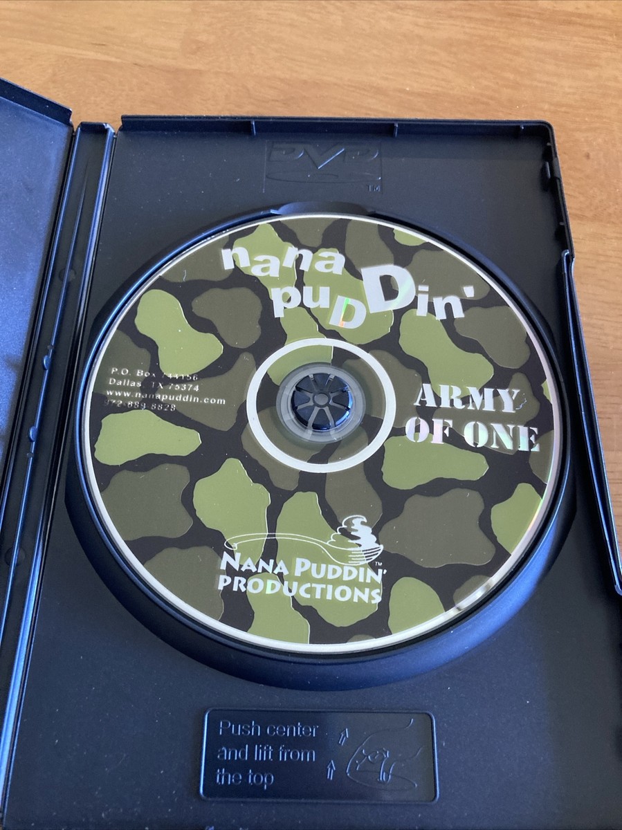 The Nana Puddin' Show- army of one (DVD, 2001)- Dennis Lee | eBay