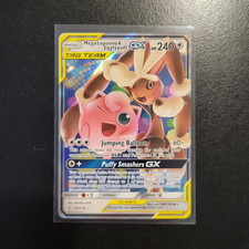 Pokemon Mega Lopunny & Jigglypuff GX TAG TEAM Holo 165/236 Cosmic Eclipse on eBay