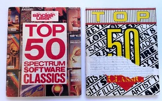 2x Sinclair User booklets TOP 50 Spectrum software classics retro computing