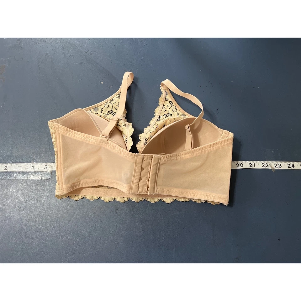 Maidenform Ligeramente Forrado Convertible Encaje Baralette 36D DM1188 Br Coqueta Foto 3 de 4
