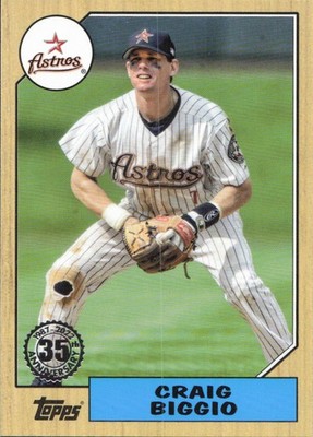 2022 Topps Update - 1987 Baseball 35th Craig Biggio #87TBU-28