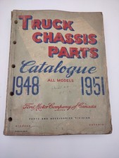 1948-1951 Ford Truck Chassis Parts Accessories Catalogue All Models Ford Motor