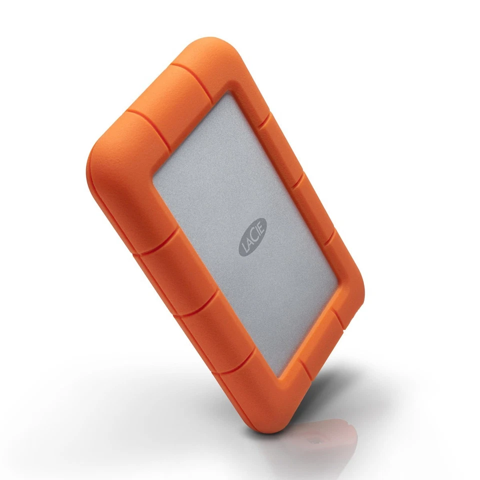 LaCie Rugged Mini External SSD 1TB, PC Mac iPad & iPhone, 40 Gb/s, 2.000 MB/s - Image 2 of 4