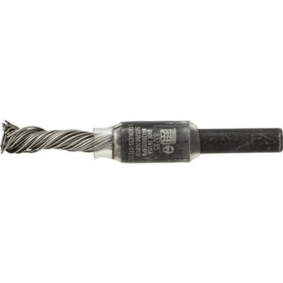 PFERD SINGLETWIST  1/4'' Diameter Knot End Brush, Flared Cup (1PC)