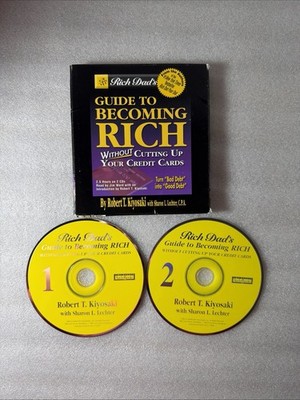 Rich Dad s Guide To Rich W/out Cutting Up Your Credit Cards Audiobook 2 - CD Set