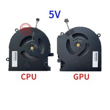 CPU GPU Cooling Fan For HP OMEN 15-EK 15-EN TPN-Q236 TPN-Q238 M04216-001 5V/12V