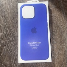 Apple iPhone16 Pro Max Silicone Case with MagSafe - Ultramarine