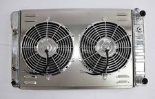 Radiator for 1970-1981 Camaro Aluminum LS Swap w/Shroud & Dual 12" Fans
