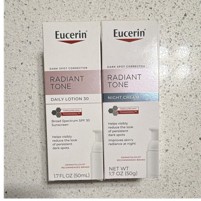 Eucerin Radiant Tone Daily Lotion SPF 30 + Broad Spectrum & Night Cream Set