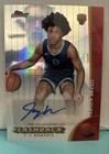 2024-25 Topps Finest Flashback Autographs Jaylen Wells, Jaylen Wells Refractor