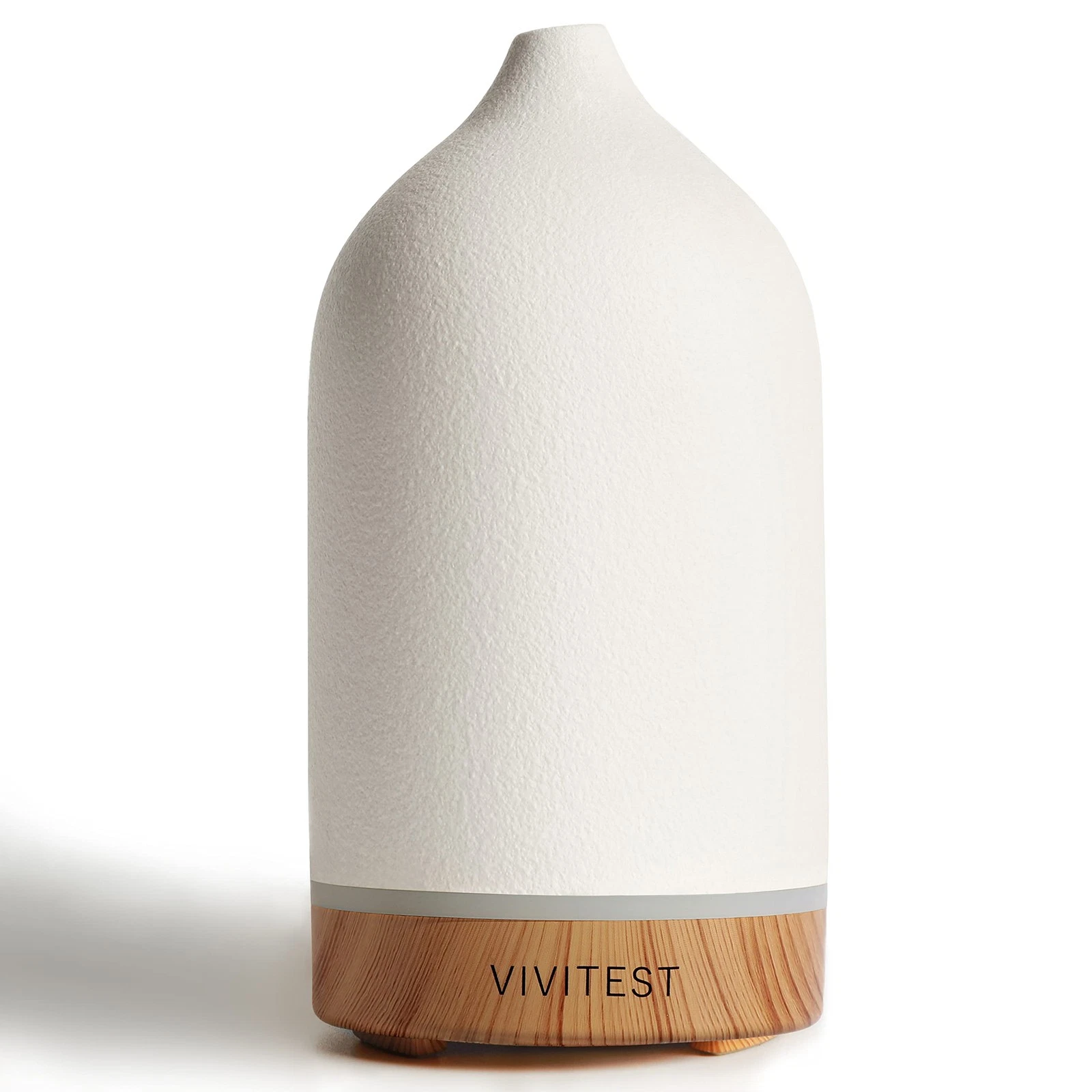 Vivitest Ceramic Essential Oil Diffuser 100ml White - Thumbnail 2
