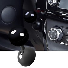 Metal Push Start Button Cover - Universal Vehicle Ignition Protector-Black
