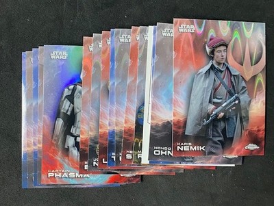 Pick Your Card! 2025 Topps Chrome Star Wars Parallels - Raywaves, Refractors &..