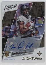 2018 Prestige Rookie Xtra Points Gold Signatures 13/25 Tre'Quan Smith Auto c6i