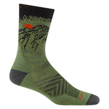 Darn Tough 1066 Lichen Men's Vert Micro Crew Ultra-Lightweight Running Socks USA