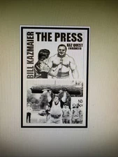 Powerlifting Bodybuilding Bill Kazmaier Kaz Quest The Press Rare Booklet 2019