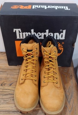 Timberland Pro DIRECT ATTACH 8 Inch Men's Sz 10M Wheat Soft Toe WP  Boots NIB