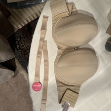Curvy Kate Luxe Strapless Multiway Underwire Bra Latte Size 32J