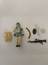 Sub-Zero V1 w/ Pack G.I. Joe 1990 Hasbro Vintage Action Figure