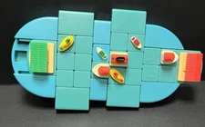 Port to Port Slide Puzzle Toy by Binary Arts Vintage Handheld Game Play