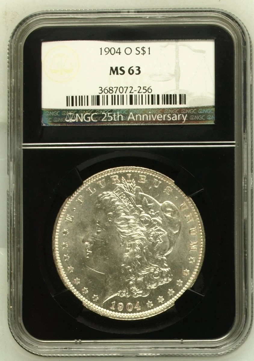 MS 63 Graded 1904 Year Morgan US Dollars (1878-1921) for sale | eBay