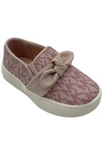 Michael Kors Toddlers Girls Jem Bow Slip-On Sneaker Pink