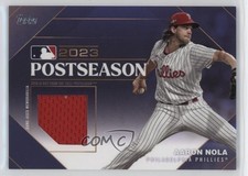 2024 Topps Series 1 Postseason Performance Relics 73/99 Aaron Nola #PPR-AN 04br