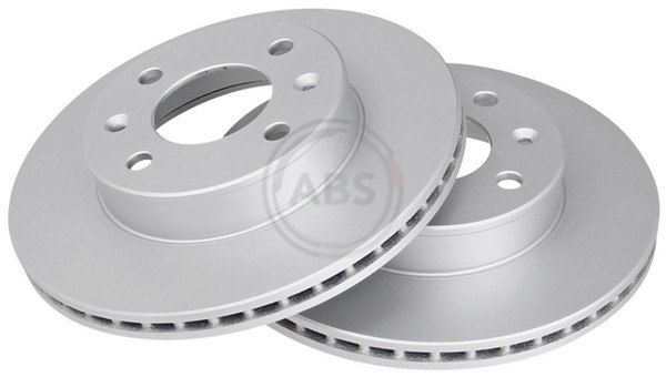 2X Bremsscheibe Beschichtet A.B.S. 17643 FüR BA IA Hyundai KIA Picanto PA I10 1-image