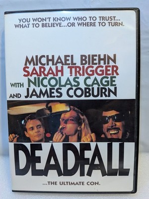 DEADFALL (Full Screen DVD, 2000) - The Ultimate Con - Rare OOP