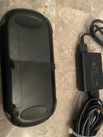 Sony PlayStation Vita PCH-1001 Black Working With Charger And 4GB Memory Card