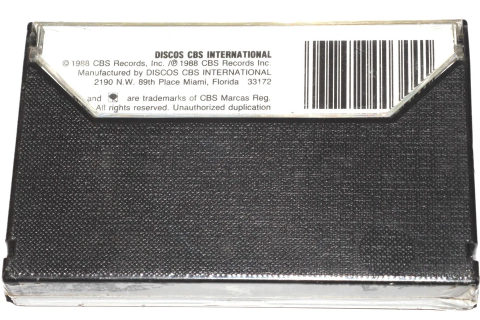 Non Stop Dancing Salsa & Merengue (Cassette Tape 1988) NUEVO SELLADO NEW SEALED - Image 2 of 4