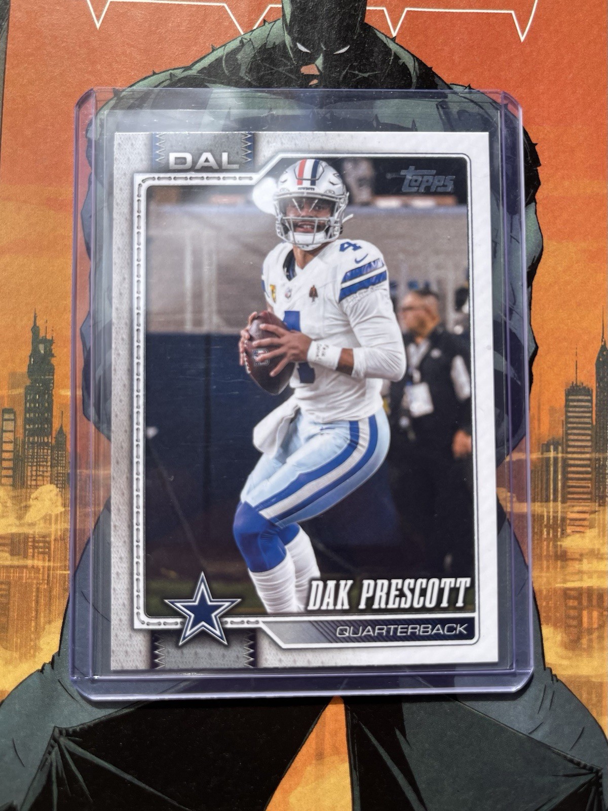 Topps Dak Prescott Dallas Cowboys Football Card Base F Cancer error