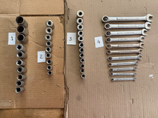 Collection of Vintage CRAFTSMAN Sockets and Wrenches - Lot of 42