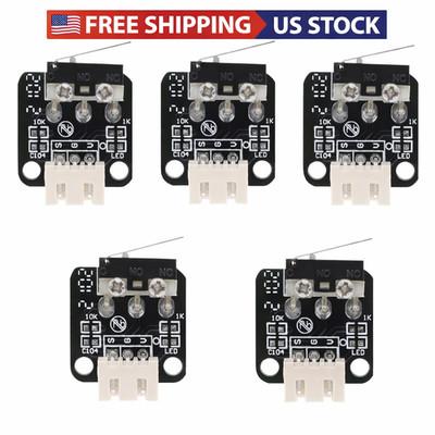 5PCS 3D Printer Endstop Limit Switch FOR Ender 3 CR-10 RAMPS 1.4 CNC