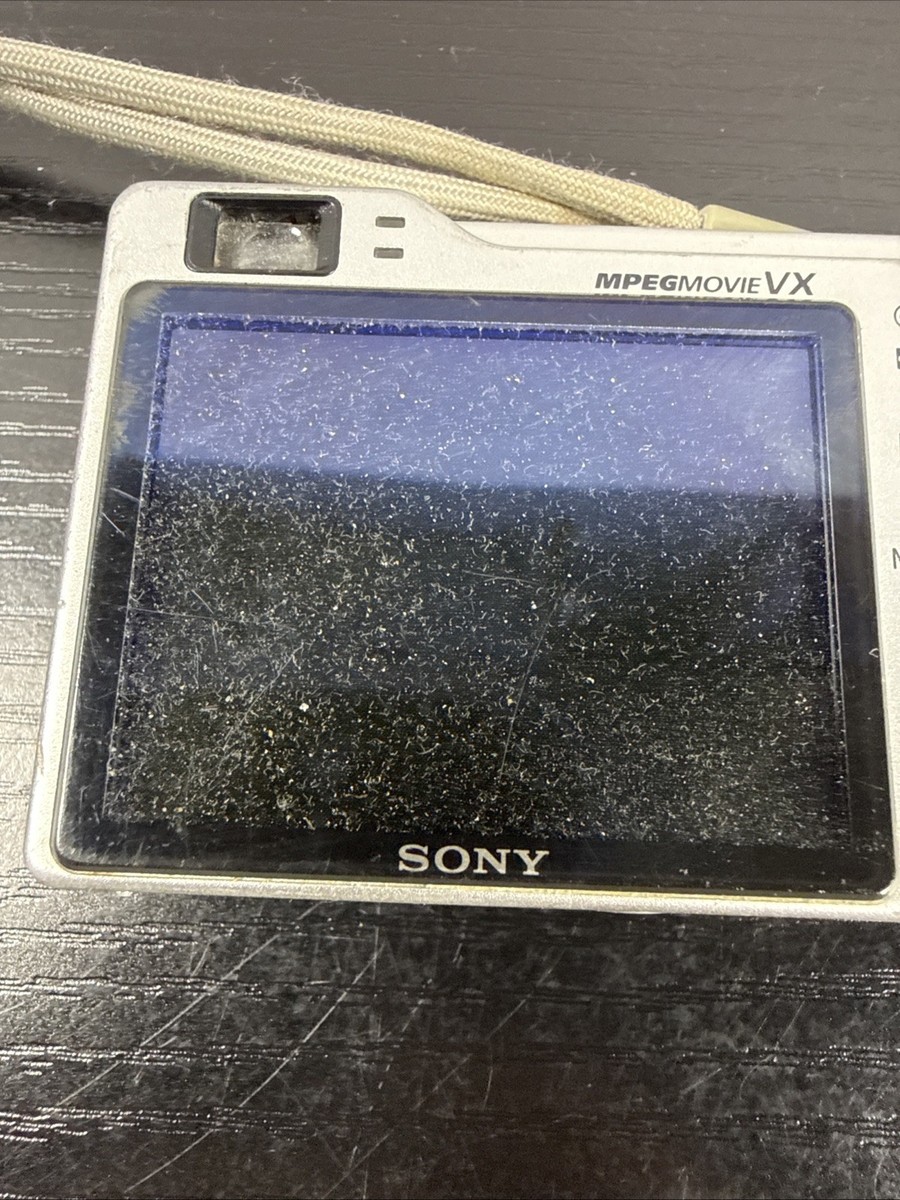 Sony Cyber-shot DSC-W80 7.2MP Digital Camera - Silver for sale