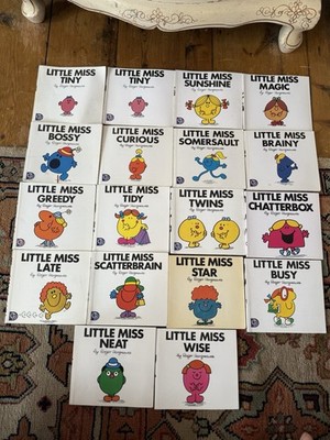 18x Vintage 1990's Little Miss Books Roger Hargreaves