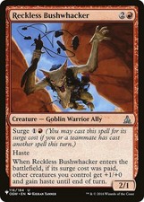 Reckless Bushwhacker - The List Light Play, English Magic the Gathering MTG The 
