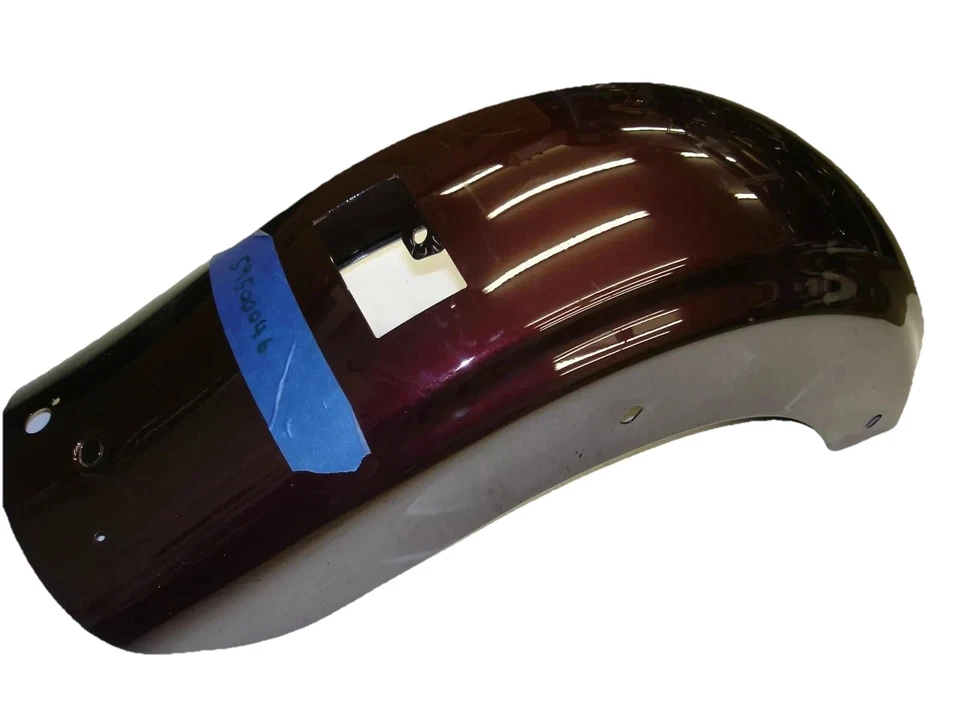 OEM Harley-Davidson Touring Rear Fender Wineberry Sunglo 2009–2017 Project Foto 3 de 4