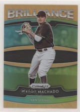 2020 Panini Prizm Brilliance Neon Orange Prizm 26/100 Manny Machado #B-9 o7m