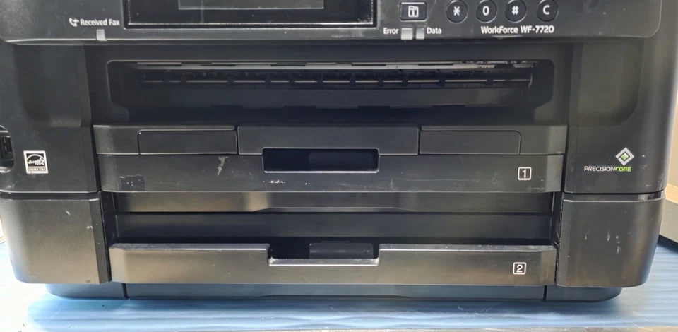 Impresora de inyección de tinta todo en uno Epson Workforce WF-7720 con CD Foto 3 de 4