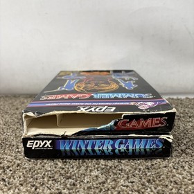 Atari 2600 Summer Games And Winter Games Lot CIB TESTED