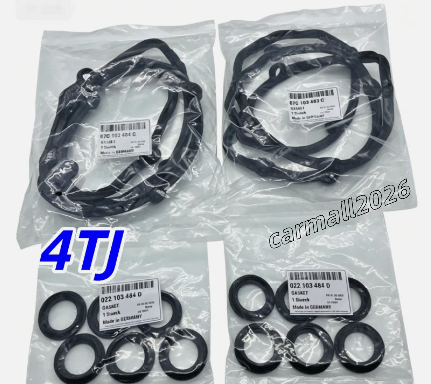 4x Valve cover gasket spark plug tube sealing kit For Bentley Continental GT NEW