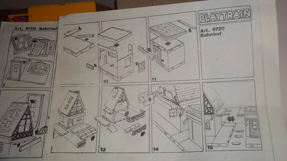 Playtrain Bahnhof "Playland" Elektrische Eisenbahn Spur O , Art. 672006 - TOP ! - Bild 4 von 4