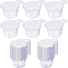 150Pcs 40ml Disposable Resin Mixing Cups Clear Plastic Paint Epoxy Stain
