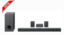 LG SOUNDBAR S80QR 5.1.3 620W WIRELESS SUBWOOFER HDMI DOLBY ATMOS RRP £1099. NEW