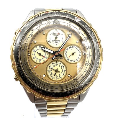 Seiko Flightmaster 7T34-6A00 Pilot's Flight Alarm Sport 150 Chronograph ERSATZTEILE