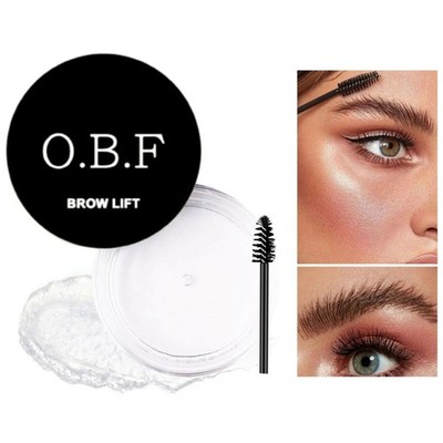 Augenbrauen Styling Seife Langanhaltend Augenbrauen Make-up Styling Gel Wachs mit Pinsel 30 g UK