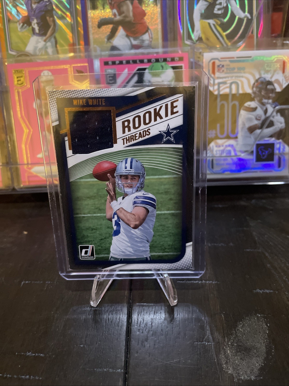 2018 Panini Donruss - Rookie Threads #35 Mike White (MEM, RC)