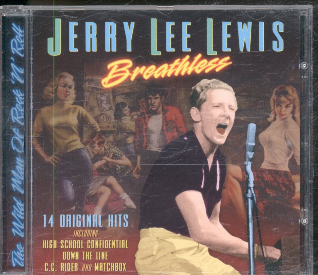 Jerry Lee Lewis Breathless CD UK Prism Leisure 2004 CD. PLATCD1282